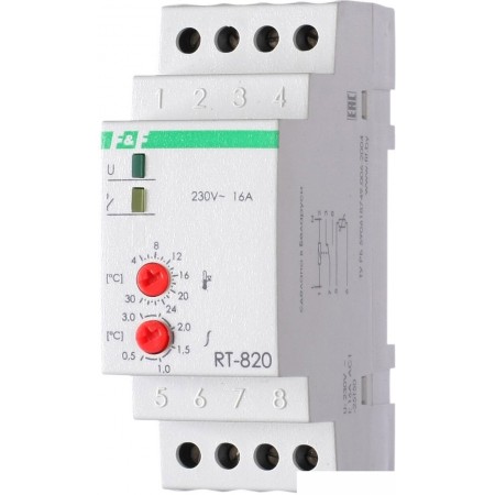 

Реле температуры Евроавтоматика F&F RT-820 EA07.001.001, RT-820 EA07.001.001
