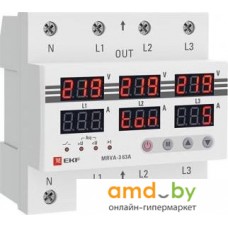 Реле напряжения EKF MRVA-3 63A