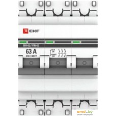 Выключатель нагрузки EKF PROxima ВН-63 3р 63А sl63-3-63-pro