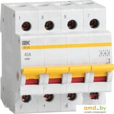 Выключатель нагрузки IEK ВН-32 4Р 40А MNV10-4-040