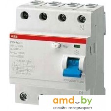 Устройство защитного отключения ABB F204 4P 40A 30mA 6kА 4М 2CSF204001R1400