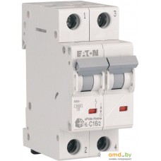 Выключатель автоматический Eaton HL-C162 2P 16A C 4.5кA 2M 194771