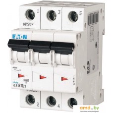 Выключатель автоматический Eaton PL6 3P 10А C 6кА 3M 286599