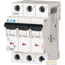 Выключатель автоматический Eaton PL6 3P 25А C 6кА 3M 286603