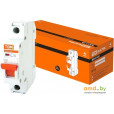 Выключатель автоматический TDM Electric ВА 47-29 1Р 6А (C) 4.5кА SQ0206-0070