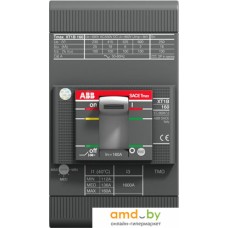 Выключатель автоматический ABB XT1N160 TMD 100A 3P 36kA 1SDA067416R1