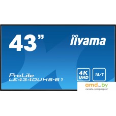 Информационная панель Iiyama LE4340UHS-B1