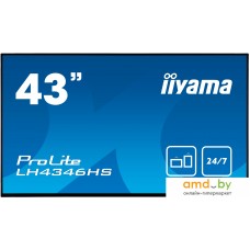 Интерактивная панель Iiyama ProLite LH4346HS-B1