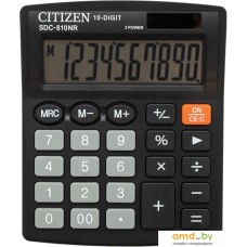 Калькулятор Citizen SDC-810NR (черный)