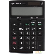 Бухгалтерский калькулятор Darvish DV-2666T-12K (черный)