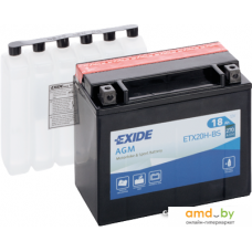 Мотоциклетный аккумулятор Exide ETX20H-BS (18 А·ч)