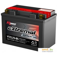 Мотоциклетный аккумулятор RDrive eXtremal Platinum YTZ12S-BS (11.6 А·ч)