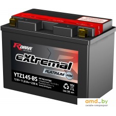 Мотоциклетный аккумулятор RDrive eXtremal Platinum YTZ14S-BS (11.8 А·ч)