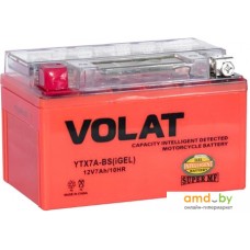 Мотоциклетный аккумулятор VOLAT YTX7A-BS(iGEL) (7 А·ч)