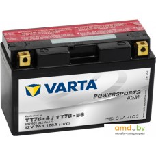 Мотоциклетный аккумулятор Varta Powersport AGM YT7B-BS 507 901 012 (7 А·ч)