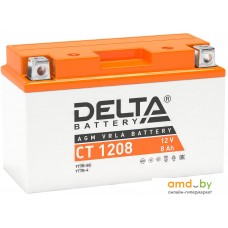 Мотоциклетный аккумулятор Delta CT 1208 (8 А·ч)