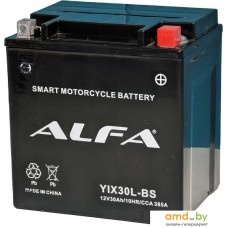 Мотоциклетный аккумулятор ALFA YIX30L-BS (30 А·ч)