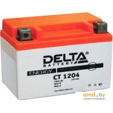 Мотоциклетный аккумулятор Delta CT 1204 (4 А·ч)