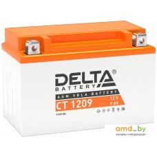 Мотоциклетный аккумулятор Delta CT 1209 (9 А·ч)