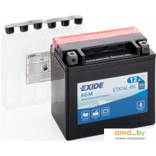 Мотоциклетный аккумулятор Exide ETX14L-BS (12 А·ч)