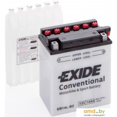 Мотоциклетный аккумулятор Exide EB14L-B2 (14 А·ч)