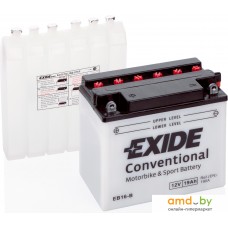 Мотоциклетный аккумулятор Exide EB16-B (19 А·ч)