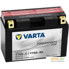 Мотоциклетный аккумулятор Varta Powersport AGM YT9B-BS 509 902 008 (8 А·ч)