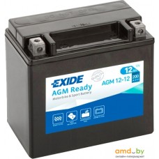 Мотоциклетный аккумулятор Exide AGM12-12 (12 А·ч)