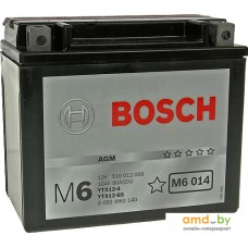 Мотоциклетный аккумулятор Bosch M6 YTX12-4/YTX12-BS 510 012 009 (10 А·ч)