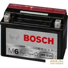 Мотоциклетный аккумулятор Bosch M6 YT9B-4/YT9B-BS 509 902 008 (8 А·ч)