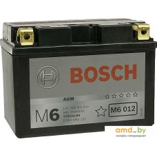 Мотоциклетный аккумулятор Bosch M6 YTZ12S-4/YTZ12S-BS 509 901 020 (9 А·ч)