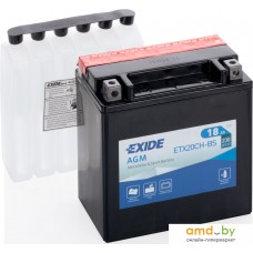 Мотоциклетный аккумулятор Exide ETX20CH-BS (18 А·ч)