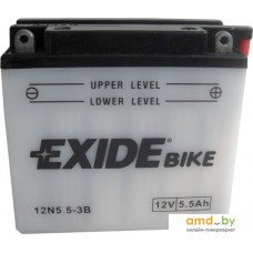 Мотоциклетный аккумулятор Exide Conventional 12N5.5-3B (5.5 А/ч)