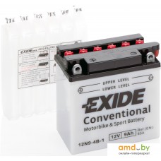 Мотоциклетный аккумулятор Exide 12N9-4B-1 (9 А·ч)