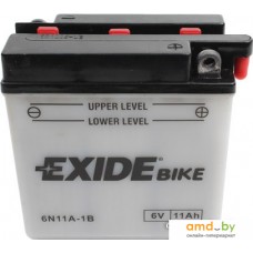 Мотоциклетный аккумулятор Exide Conventional 6N11A-1B (11 А/ч)