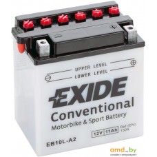 Мотоциклетный аккумулятор Exide EB10L-A2 (11 А·ч)