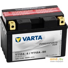 Мотоциклетный аккумулятор Varta Powersport AGM YT12A-BS 511 901 014 (11 А·ч)