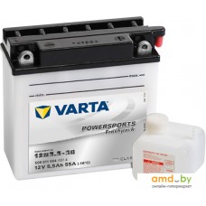 Мотоциклетный аккумулятор Varta Powersports Freshpack 12N5.5-3B 506 011 004 (5.5 А·ч)