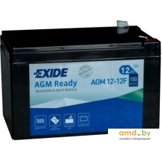 Мотоциклетный аккумулятор Exide AGM12-12F (12 А·ч)