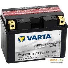 Мотоциклетный аккумулятор Varta Powersport AGM TTZ12S-BS 509 901 020 (9 А·ч)