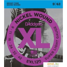 D'Addario EXL120 Super Light 9-42