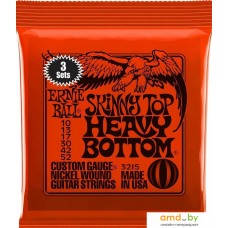 Струны для гитары Ernie Ball 2215 Slinky Top Heavy Bottom 10-52