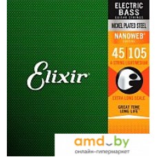 Струны для гитары Elixir Strings 14077 45-105 4-Strings