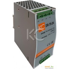 Блок питания на DIN-рейку КС DR-75W-24V dr-75-24