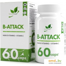 NaturalSupp Б-Аттак (B-Attack), 60 капсул