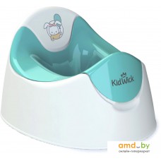 Детский горшок Kidwick Трио KW090101 (белый/бирюзовый)