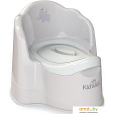 Детский горшок Kidwick Трон KW070402 (серый)