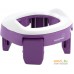 Дорожный горшок Roxy Kids HandyPotty HP-250M (фиолетовый). Фото №1