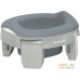 Дорожный горшок Roxy Kids HandyPotty 3 в 1 HP-255GG (серый). Фото №1