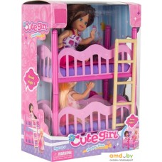 Кукла Qunxing Toys Сестрички с игрушечной мебелью K899-17